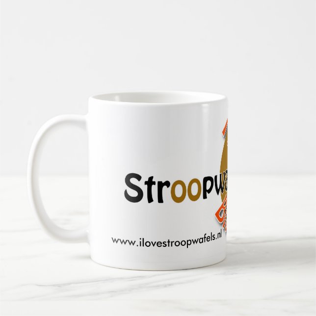 Amor Stroopwafels de la taza de café I (Izquierda)