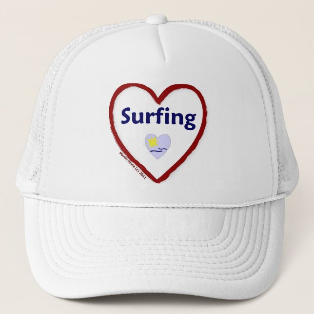 Amor: Surfing - Gorra (Anverso)