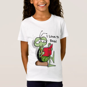 Amor tan lindo de I para leer la camiseta para los