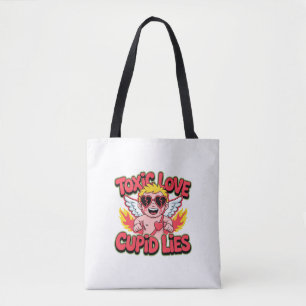 Amor Tóxico - Mentiras cupido Bolsa de Tote Estéti