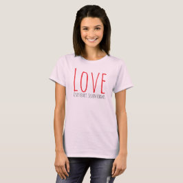Amor - Un Corazón. Siete Formas Camiseta