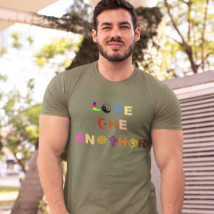 Amor uno otro camiseta