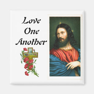 Amor uno otro con el imán de la imagen del
