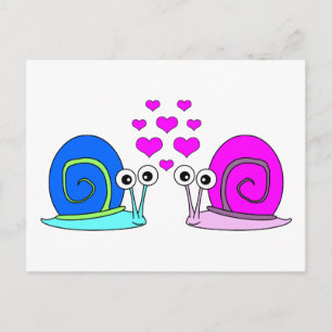 Amor verdadero: postal de Personalizado de caracol