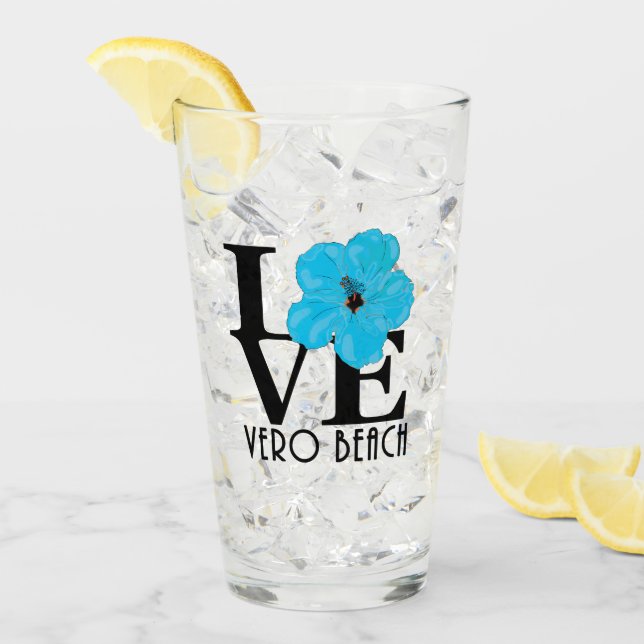 Amor Vero Beach Blue Hibiscus (Anverso (hielo))