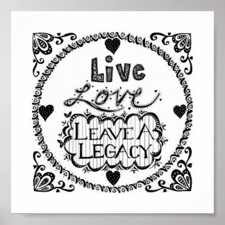 Amor Vivo Dejar Una Impresión Legítima