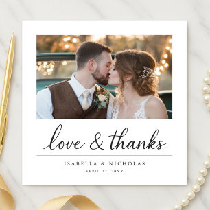Amor y agradecimiento Foto de boda minimalista c