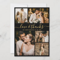 Amor y Agradecimiento Fotografía de Colaje de Boda