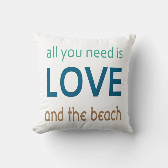 Amor y almohada de playa (Anverso)