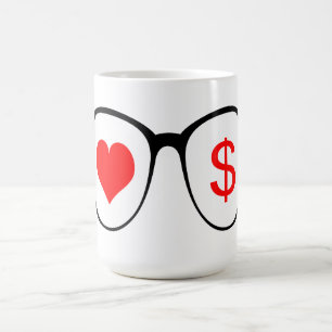 Amor y dinero - tazas