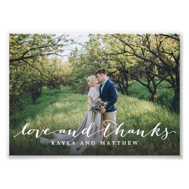 Amor y gracias simple guión de foto de sangre comp (Frente)