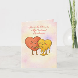Amor y risas cursis - Graciosa tarjeta de saludo