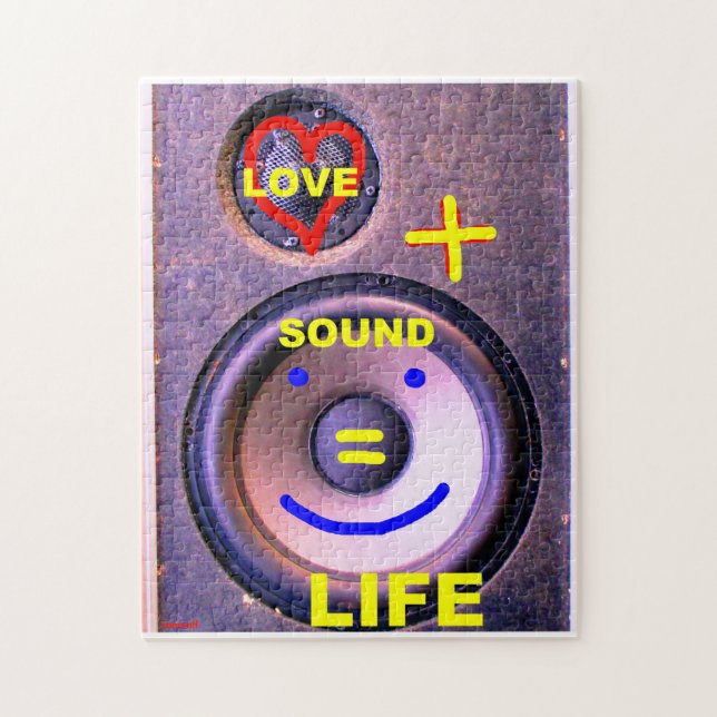 AMOR Y SONIDO son VIDA - Rompecabezas (Vertical)