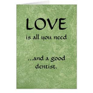 Amor y un buen dentista