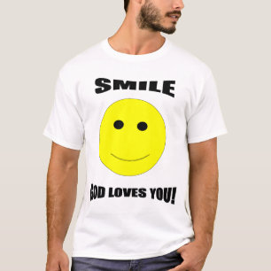 Amores de dios de la sonrisa usted camiseta