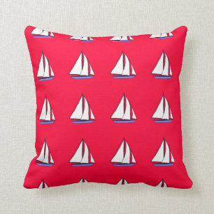amortiguador bilateral azul rojo de la almohada de