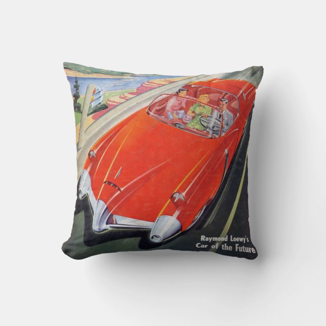 amortiguador futurista de la almohada del estilo (Anverso)