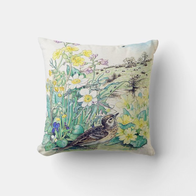 amortiguador inglés de la almohada del campo de (Anverso)