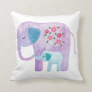 Amortiguador lindo del elefante de la almohada de
