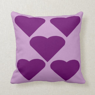 Amortiguador púrpura de la almohada de los