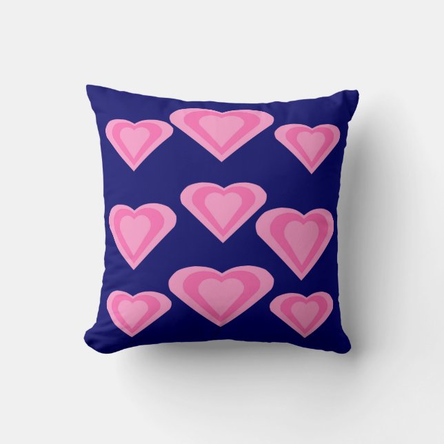 Amortiguador rosado de la almohada del tema de los (Anverso)
