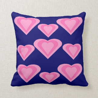 Amortiguador rosado de la almohada del tema de los