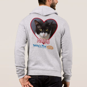 Amos - Sudadera con capucha llena de la cremallera