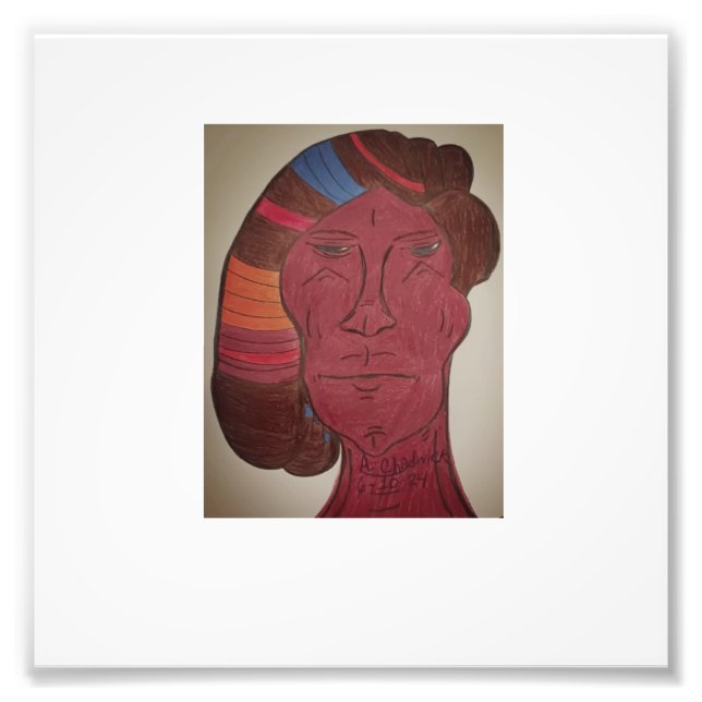 Ampliación de foto de arte multiracial (Frente)