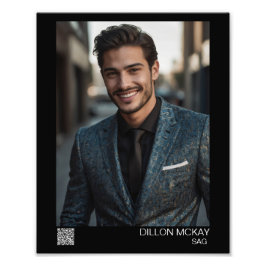 Ampliación de foto de retrato comercial de 8x10