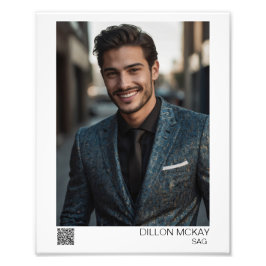 Ampliación de foto de retrato comercial de 8x10