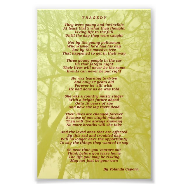 Ampliación de foto de tragedia (Frente)