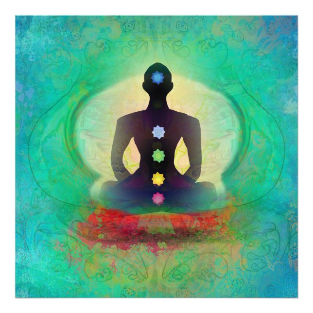 Ampliación de foto de yoga de meditación (Frente)