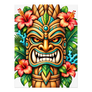 Ampliación de foto del guardián tiki de corona de