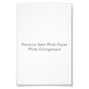 Ampliación de Foto en Papel Fotográfico Satinado P