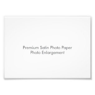 Ampliación de Foto en Papel Fotográfico Satinado P