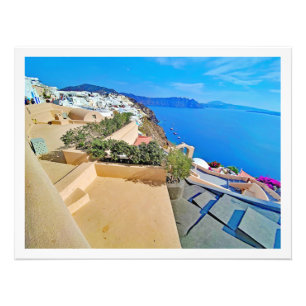 Ampliación de foto Grecia santorini