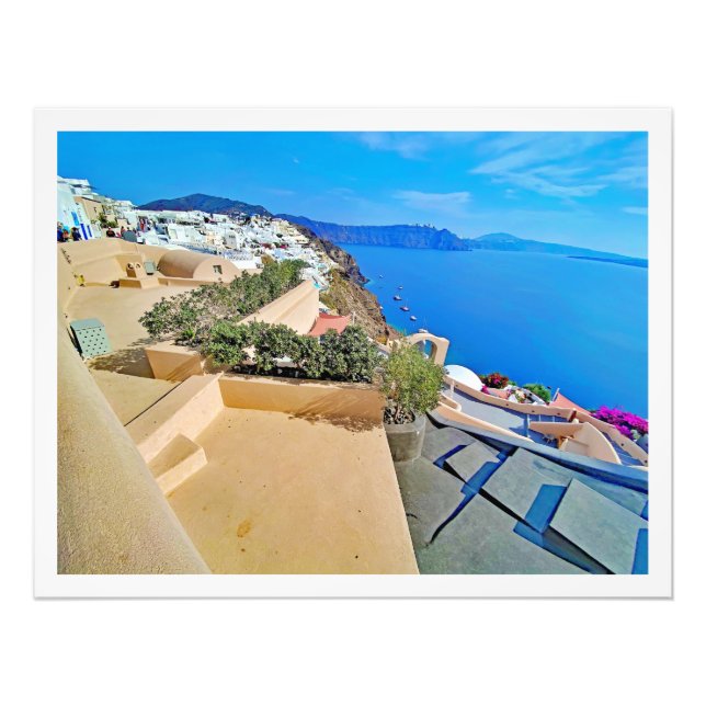 Ampliación de foto Grecia santorini  (Frente)