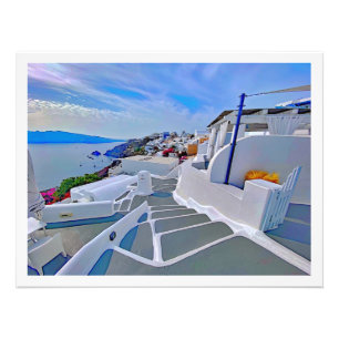 Ampliación de foto Grecia santorini