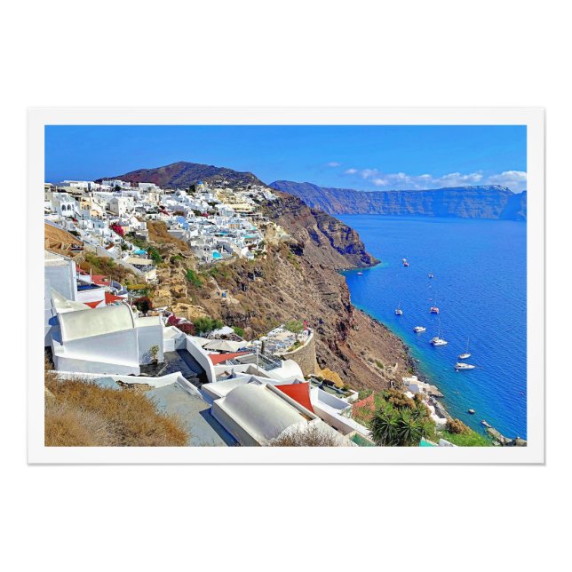 Ampliación de foto Grecia santorini  (Frente)