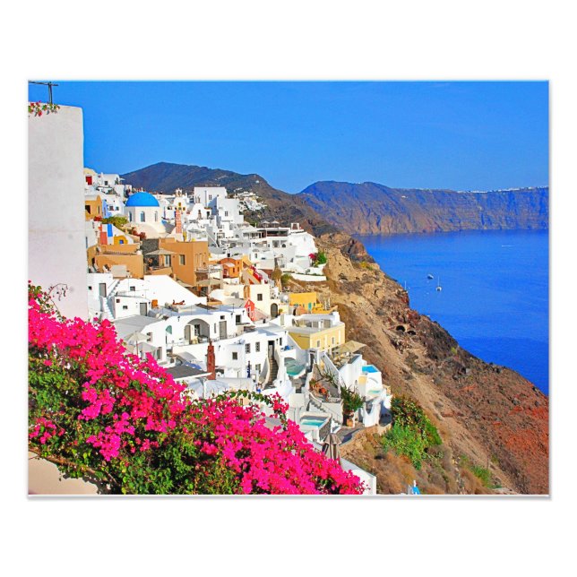Ampliación de foto Grecia santorini  (Frente)