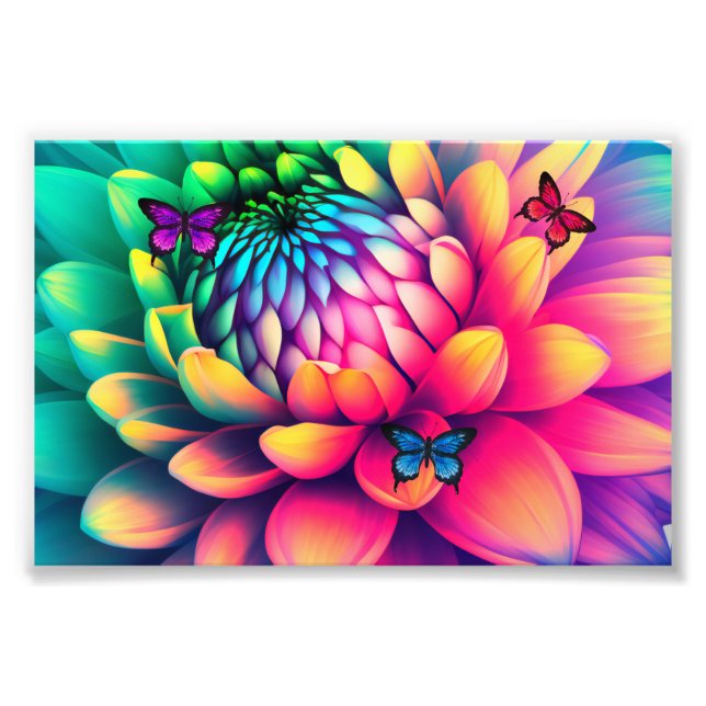 ampliación de fotos de flores (Frente)