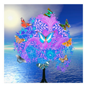 Ampliación de la foto de árbol de mariposa