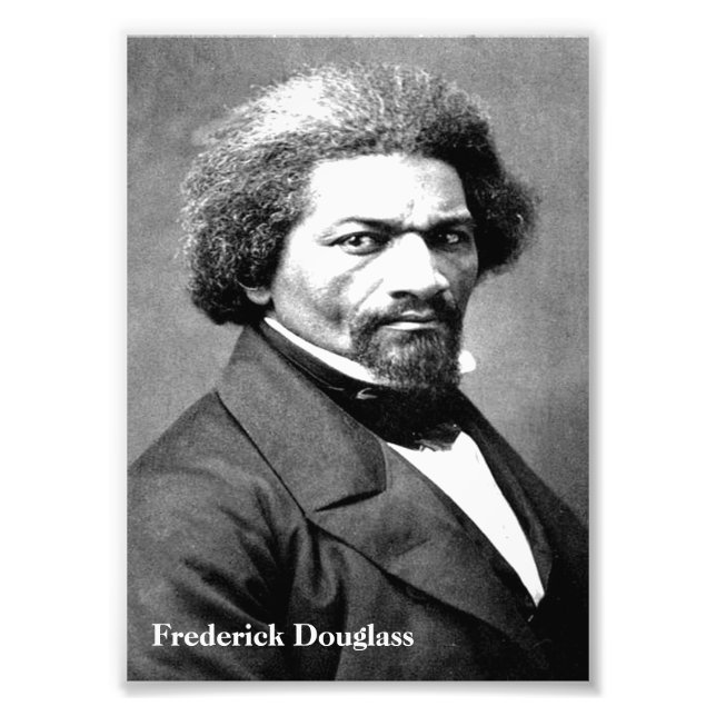 Ampliación de la foto de Fredrick Douglass (Frente)