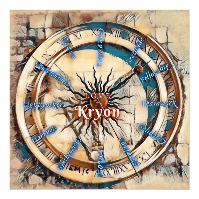 Ampliación de la foto del Kryon Times (Frente)