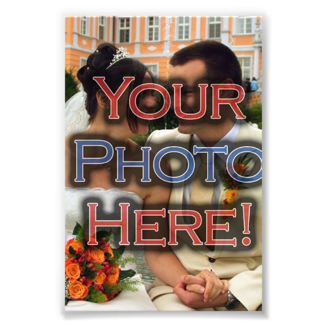 Ampliación de la impresión fotográfica personaliza (Frente)