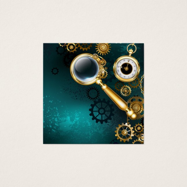 Ampliador en estilo Steampunk (Anverso)
