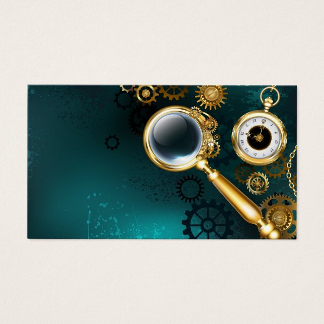 Ampliador en estilo Steampunk (Frente)