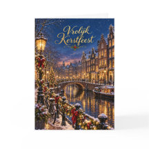 Amsterdam Canales Feliz Navidad