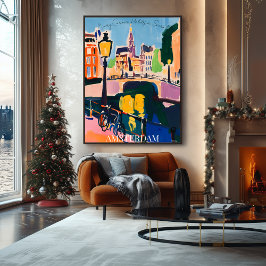 Ámsterdam: canales y bicicletas en un arte fanátic