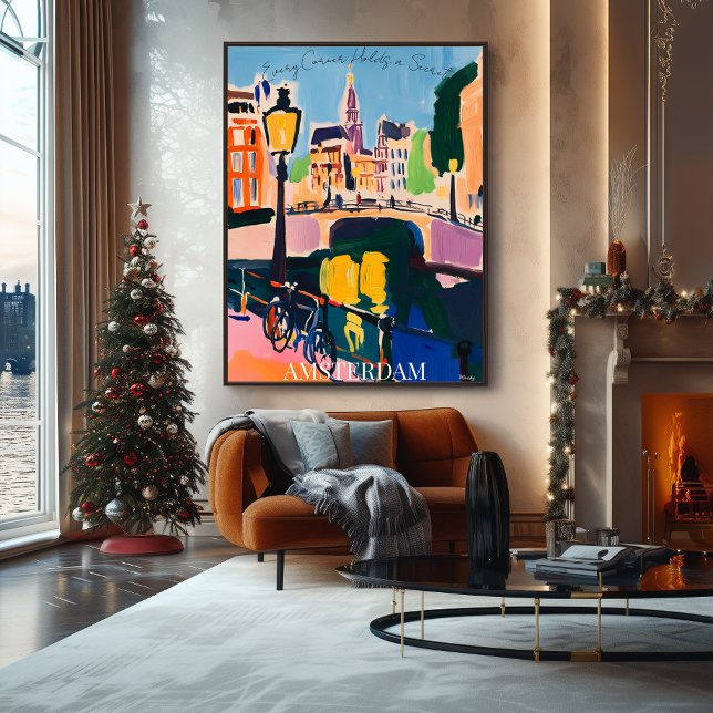 Ámsterdam: canales y bicicletas en un arte fanátic (Subido por el creador)